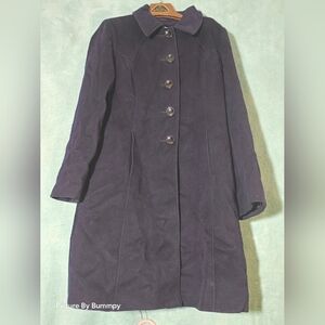 Vintage Womens Size 10 Christian Blake pea coat. 89% Wool & Bamboo